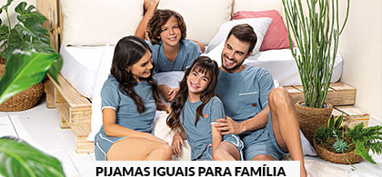 Pijamas Iguais Para Toda a Família